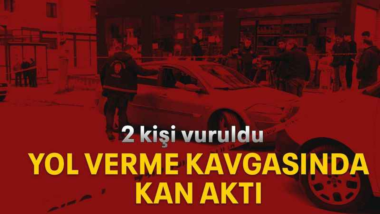 Yol verme kavgasında kan aktı
